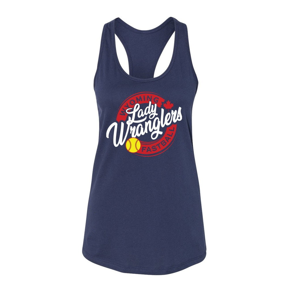 Wyoming Lady Wranglers Ladies' Racerback Tank
