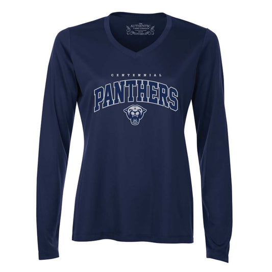 Lambton Centennial Ladies' Pro Team Long Sleeve V-Neck