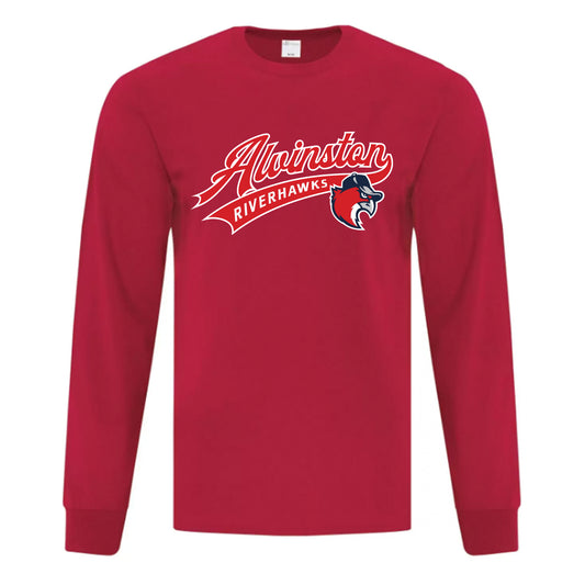 Alvinston Riverhawks Youth Everyday Cotton Long Sleeve T-Shirt