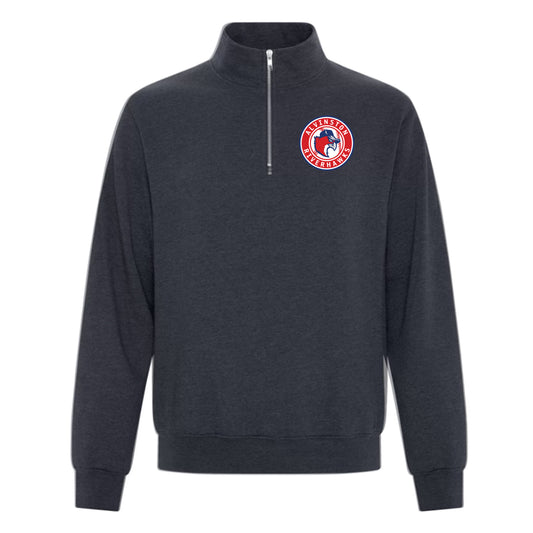 Alvinston Riverhawks Adult Everyday Fleece 1/4 Zip Sweatshirt