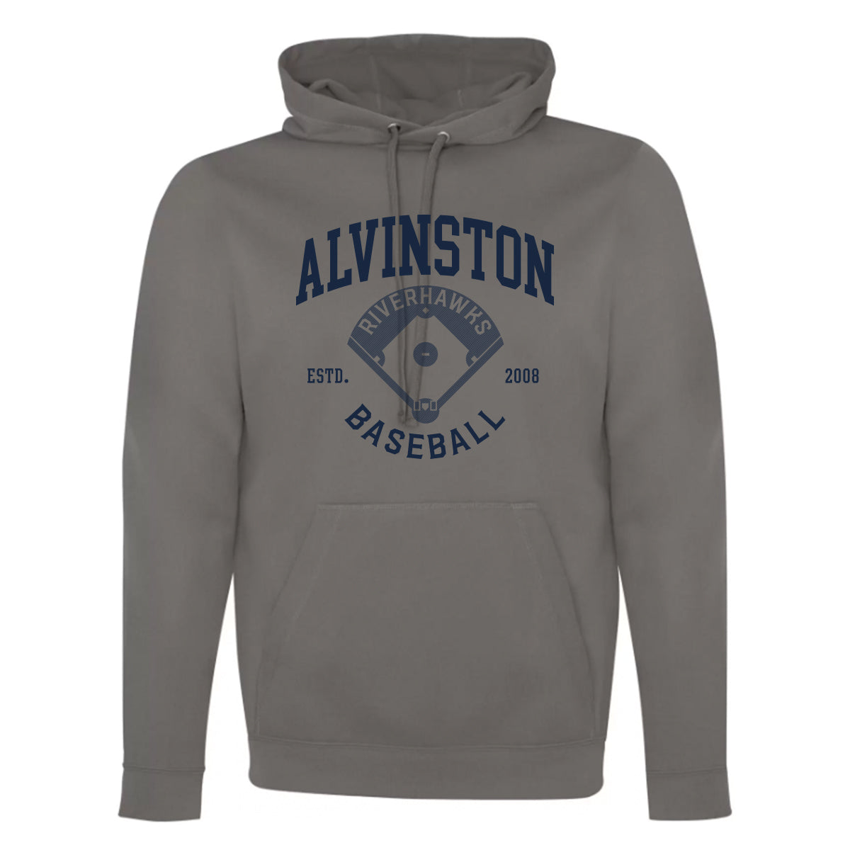 Alvinston Riverhawks Adult Game Day Fleece Hooded Sweatshirt
