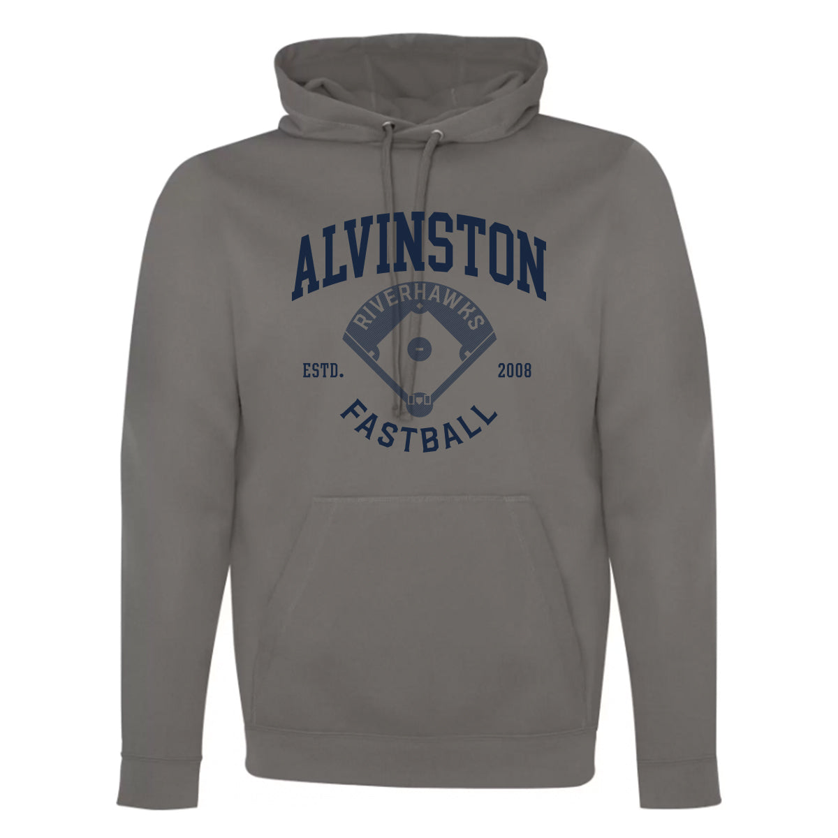 Alvinston Riverhawks Adult Game Day Fleece Hooded Sweatshirt