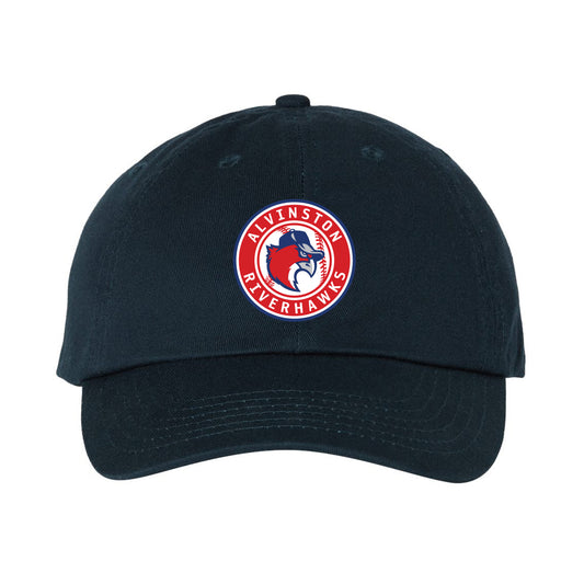 Alvinston Riverhawks Youth Bio-Washed Dad Hat