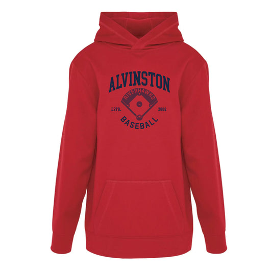 Alvinston Riverhawks Youth Game Day Fleece Hooded Sweatshirt