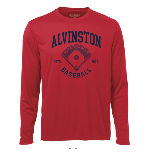 Alvinston Riverhawks Adult Pro Team Long Sleeve T-Shirt