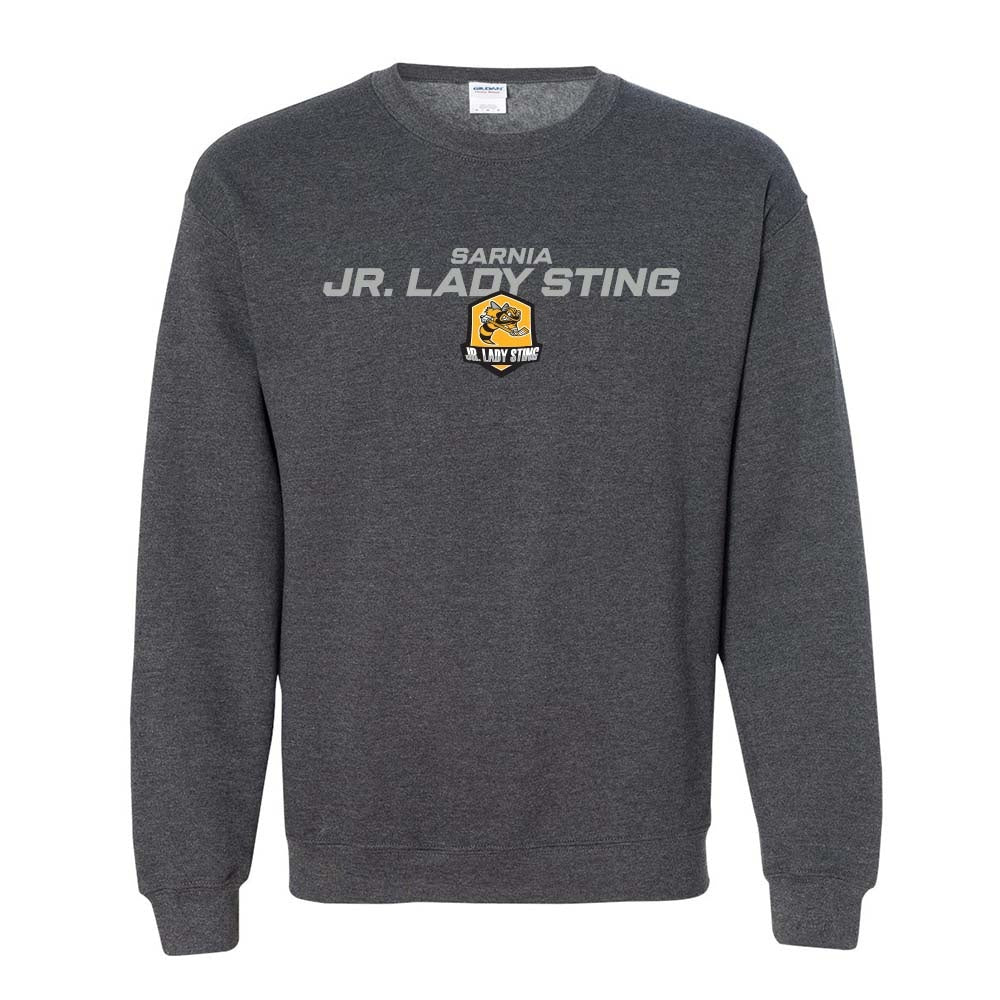 Jr Lady Sting Adult Heavy Blend Crewneck Sweatshirt