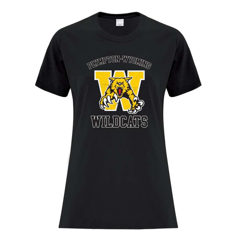 Plympton-Wyoming Ladies' Cotton T-Shirt
