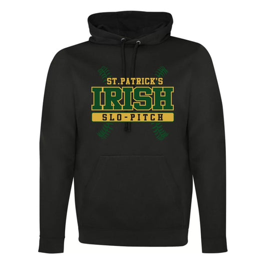 St Pats Slo-Pitch Adult Game Day Fleece Hooded Sweatshirt