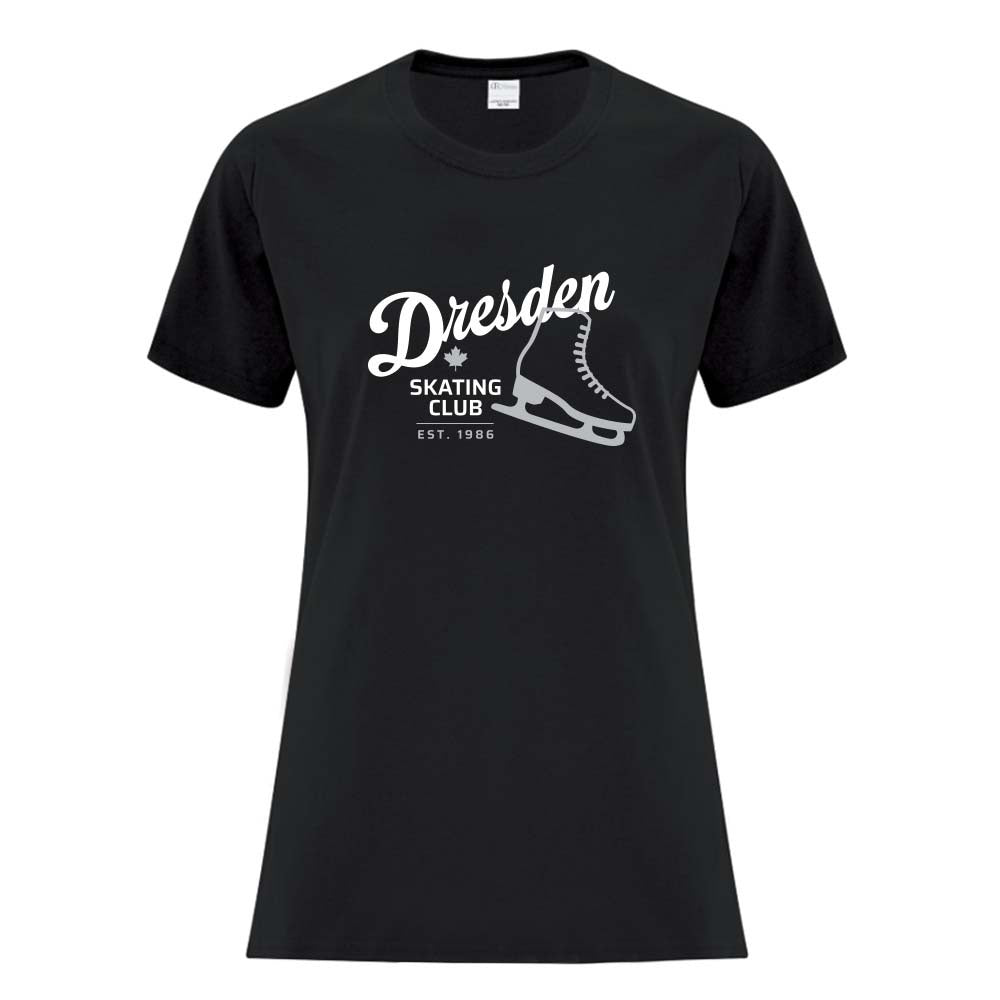 Dresden Skating Club Ladies' Cotton T-Shirt
