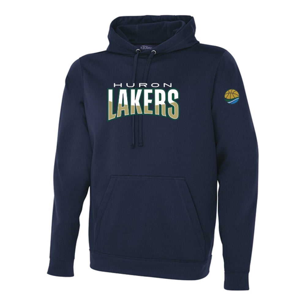 Huron Lakers Adult Game Day Fleece Hooded Sweatshirt