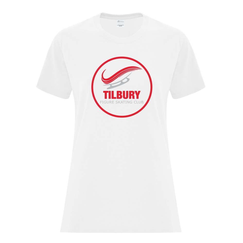 Tilbury Figure Skating Ladies' Cotton T-Shirt