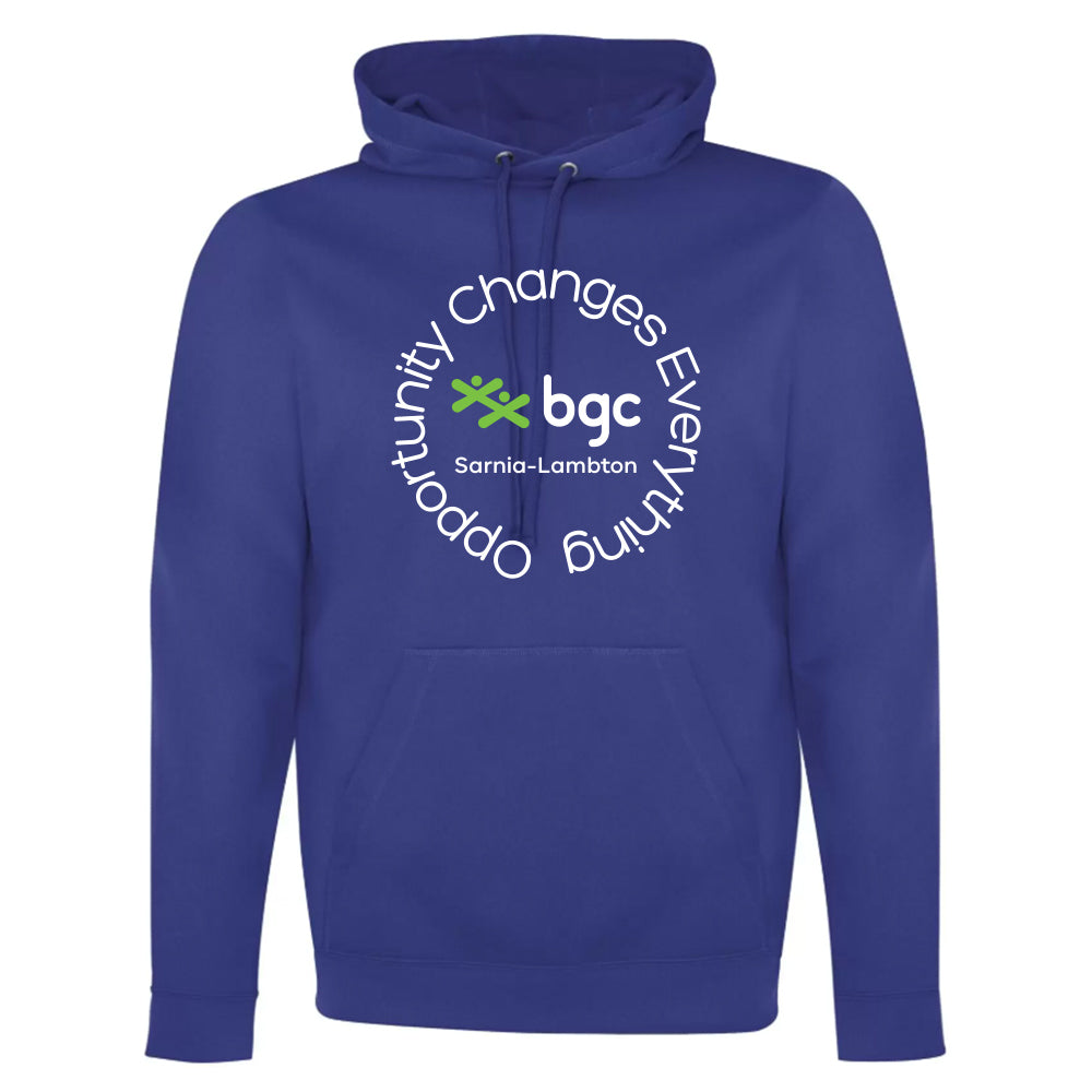 BGC Adult Game Day Fleece Hooded Sweatshirt