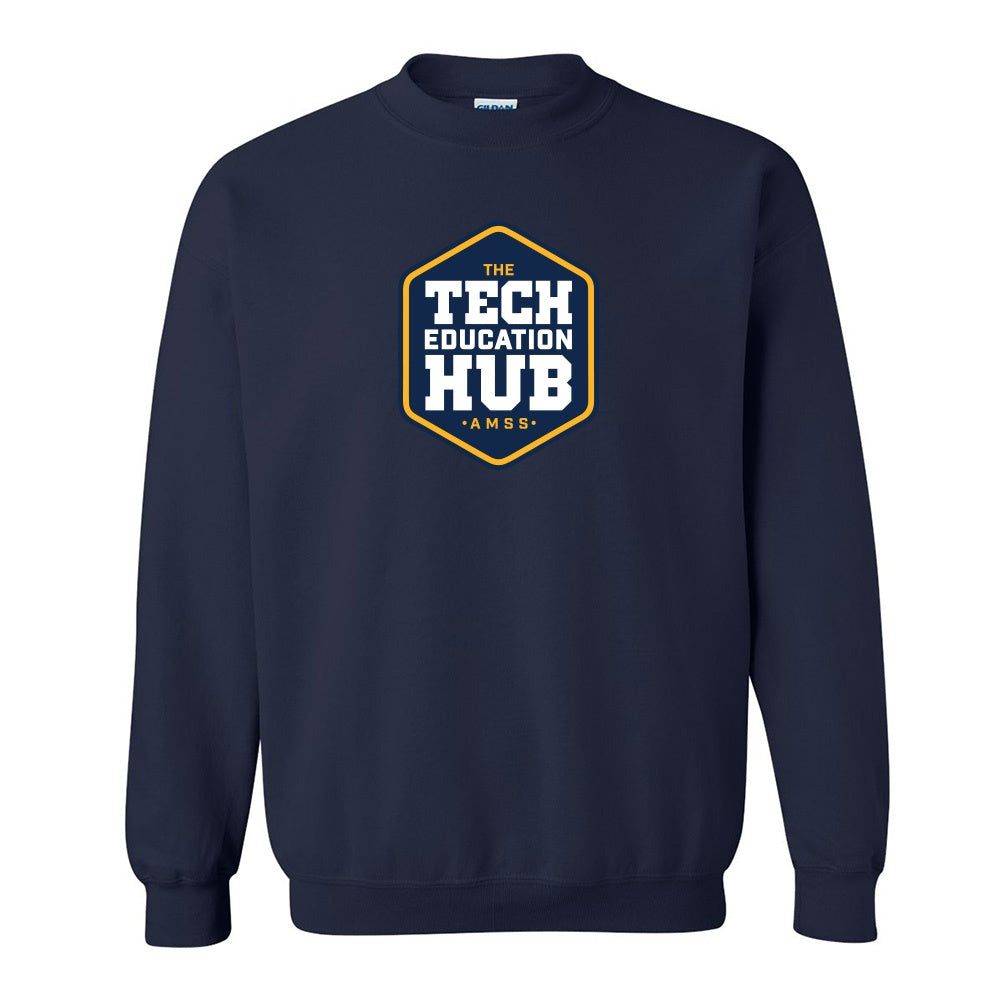 Technological Education Hub Adult Heavy Blend Crewneck Sweatshirt