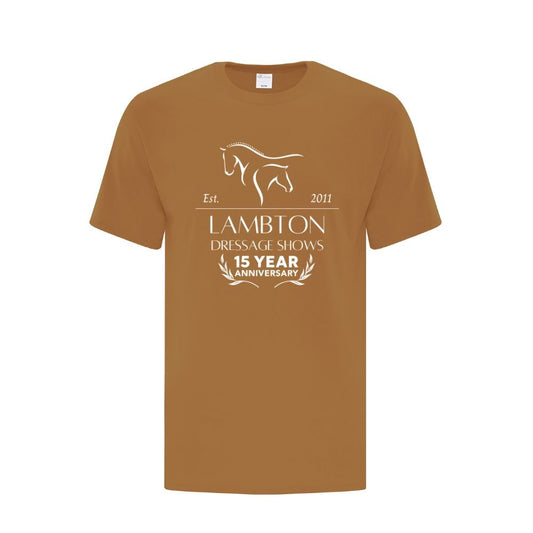 Lambton Dressage Shows Adult Cotton T-Shirt