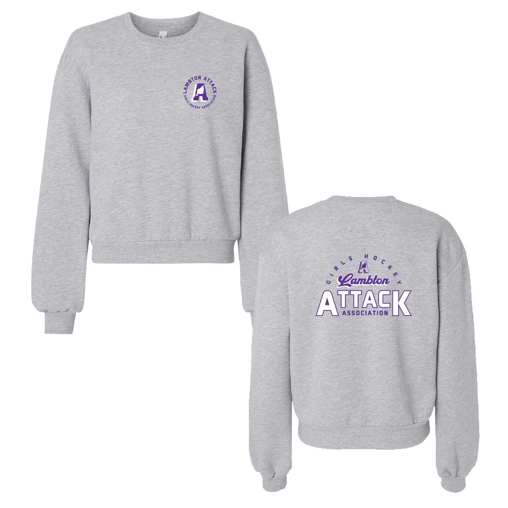 Lambton Attack Ladies' ReFlex Fleece Crewneck Sweatshirt