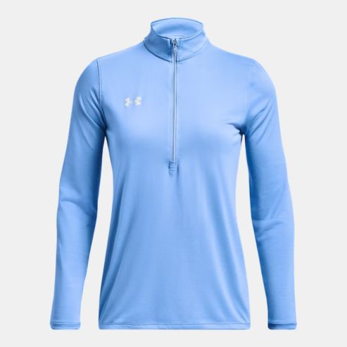 UA TECH TEAM WOMEN'S 1/2 ZIP