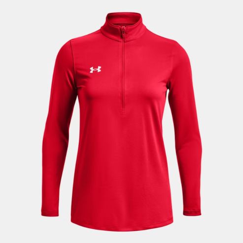 UA TECH TEAM WOMEN'S 1/2 ZIP