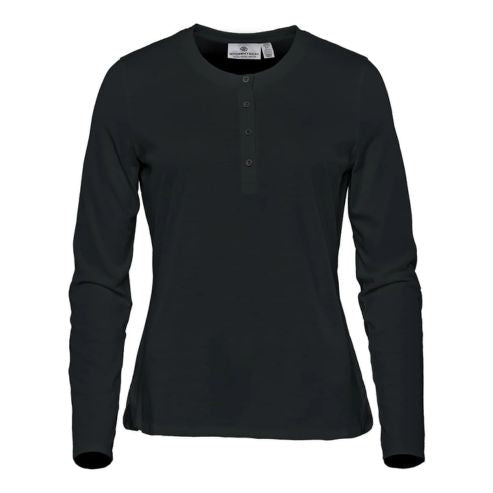 WOMEN'S TORCELLE LONG SLEEVE HENLEY