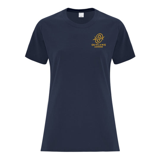North Perth Outlaws Lacrosse Ladies' Cotton T-Shirt