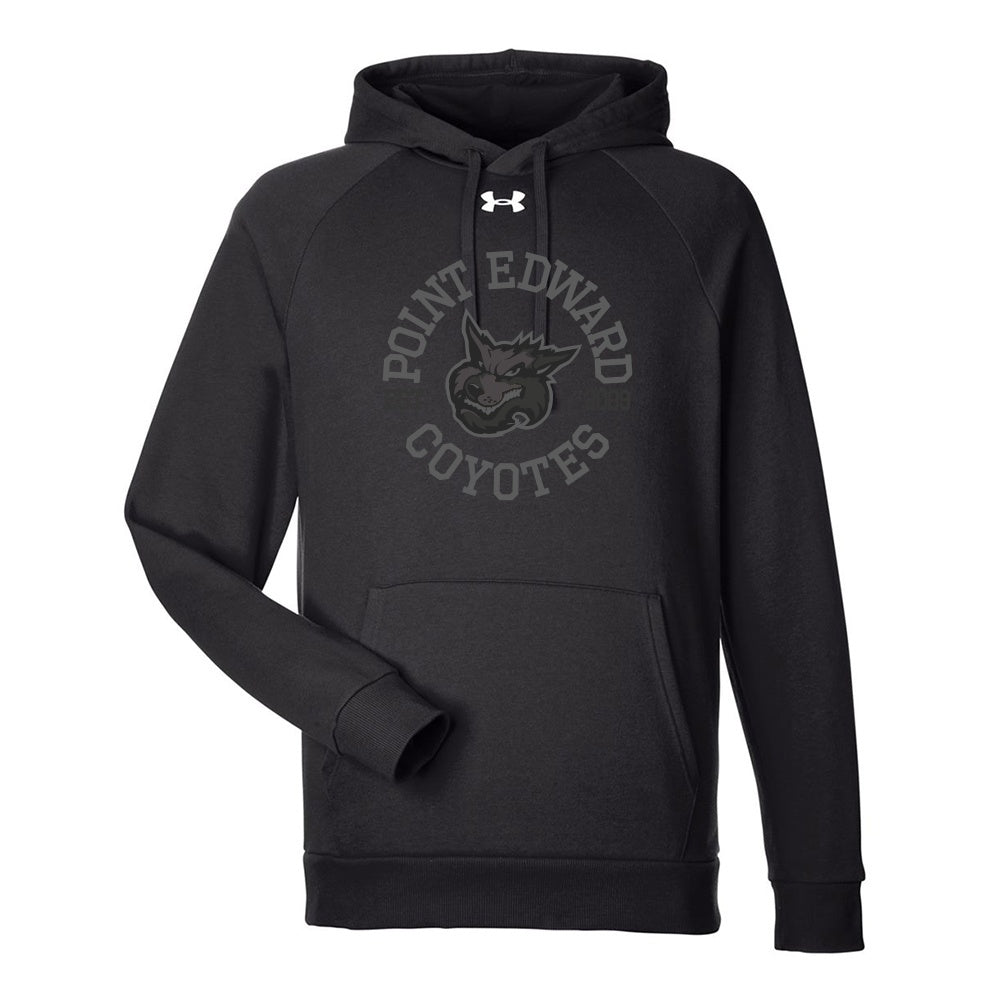 Point Edward Coyotes Adult Under Armour Rival Fleece Hooded Sweatshirt