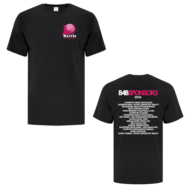 Battle for Breasts Adult Cotton T-Shirt