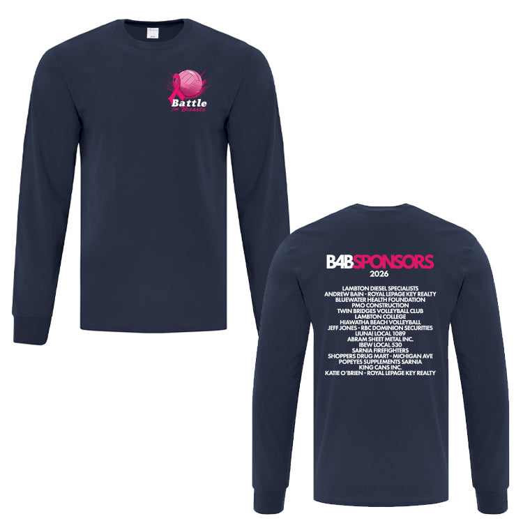 Battle for Breasts Adult Cotton Long Sleeve