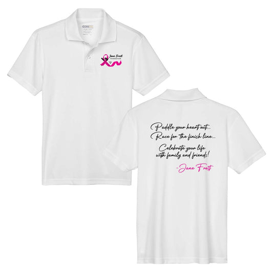 Jane Frost Foundation Youth Origin Performance Pique Polo