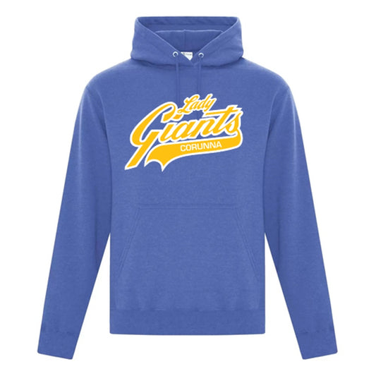 Corunna Lady Giants Adult Everyday Fleece Hooded Sweatshirt