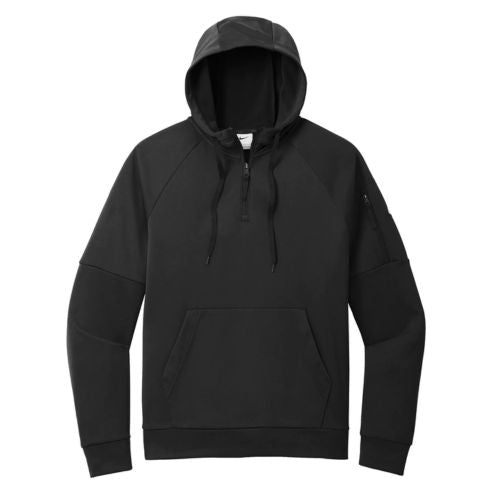 NIKE THERMA-FIT 1/4 ZIP FLEECE HOODIE