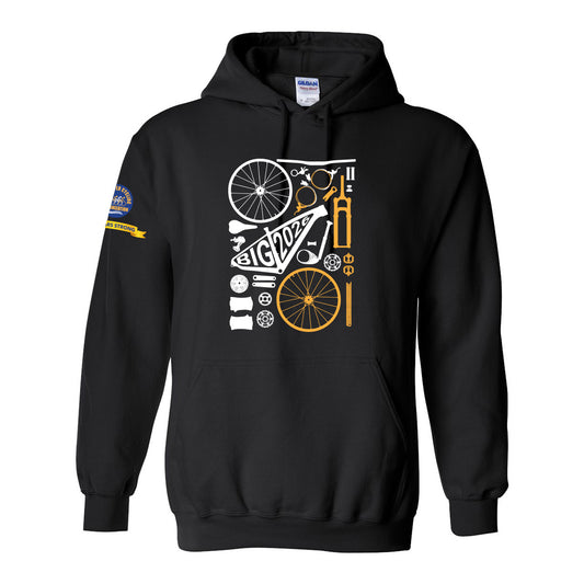 Bluewater Cycling Big 2026 Adult Fleece Hooded Sweatshirt