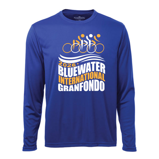 Bluewater Cycling Granfondo Adult Dri-FIT Pro Team Long Sleeve