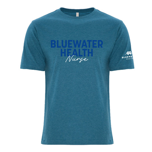 Bluewater Health Adult Nurse Appreciation Eurospun® Ring Spun Tee