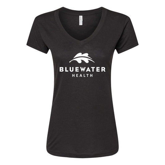 Bluewater Health Ladies' Deluxe Blend V-Neck T-Shirt