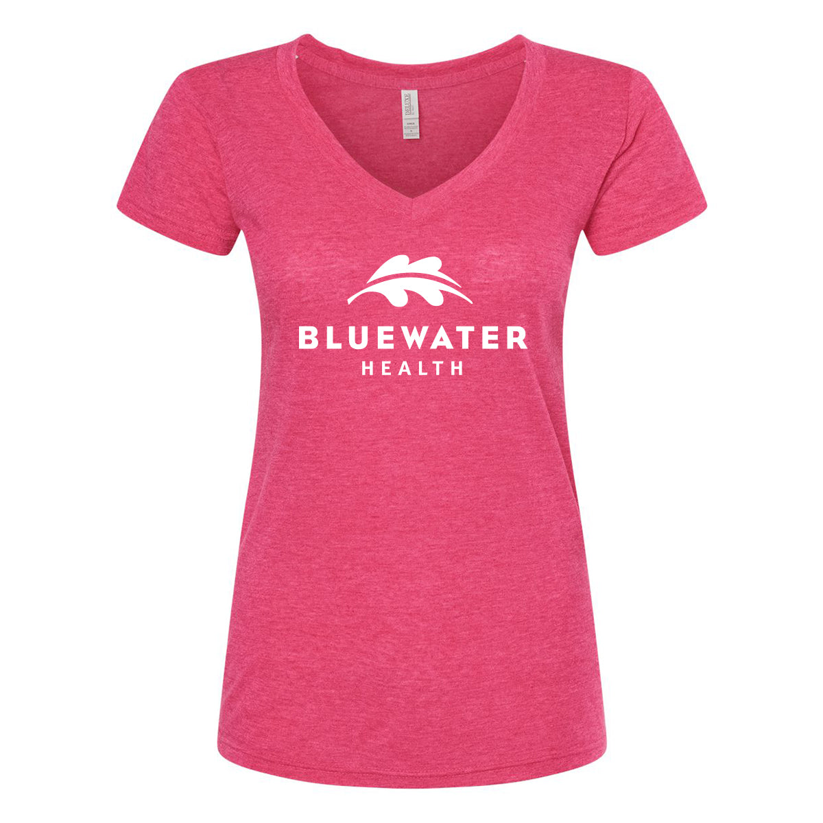 Bluewater Health Ladies' Deluxe Blend V-Neck T-Shirt