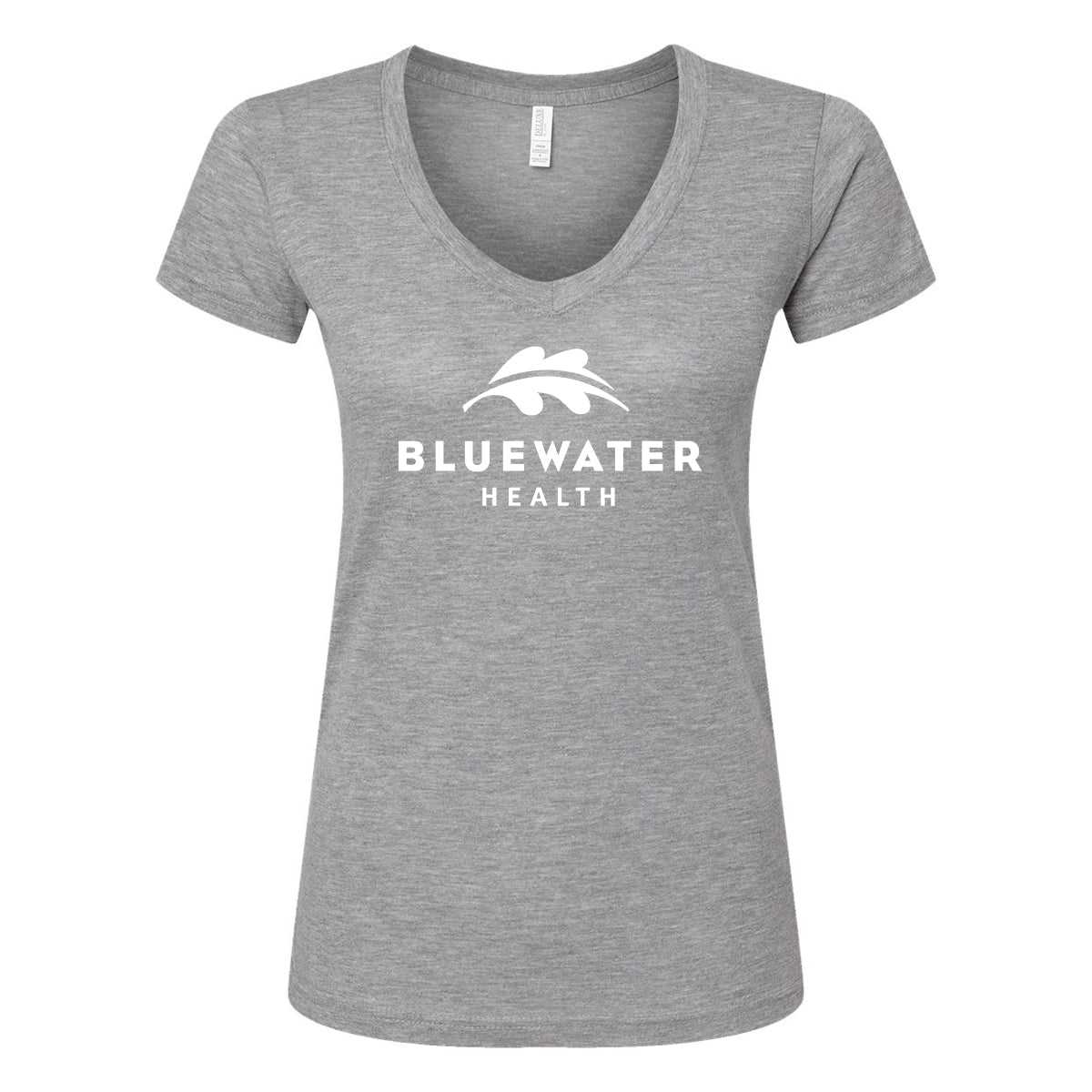 Bluewater Health Ladies' Deluxe Blend V-Neck T-Shirt