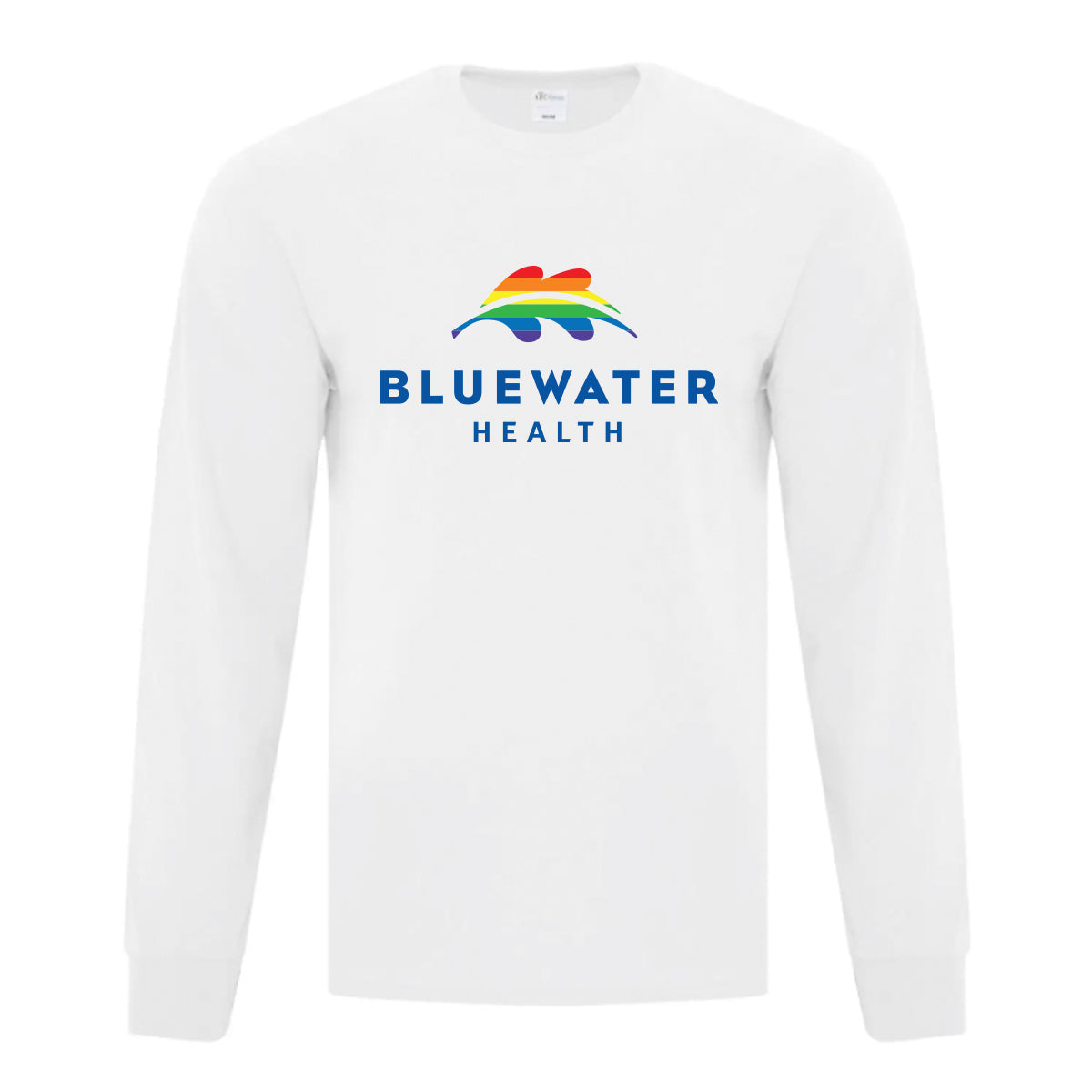 Bluewater Health Adult Pride Everyday Cotton Long Sleeve Tee