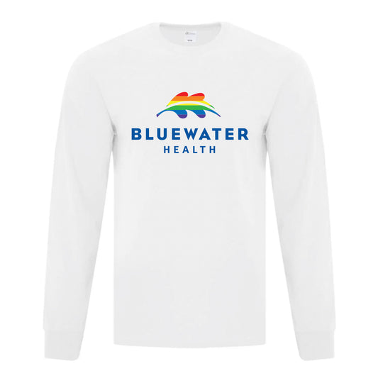 Bluewater Health Adult Pride Everyday Cotton Long Sleeve Tee