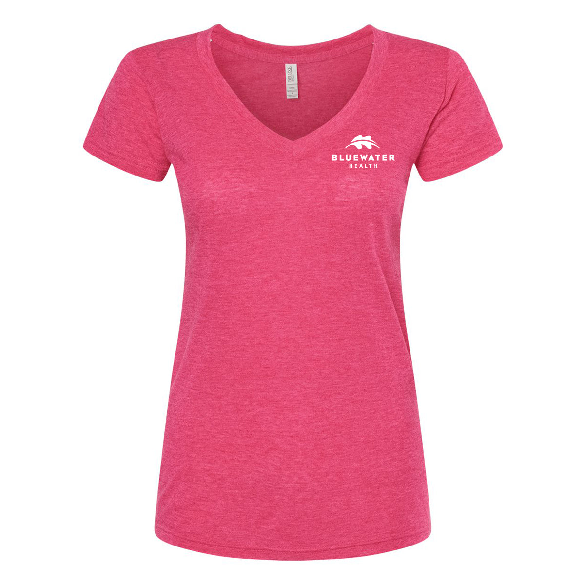 Bluewater Health Ladies' Deluxe Blend V-Neck T-Shirt