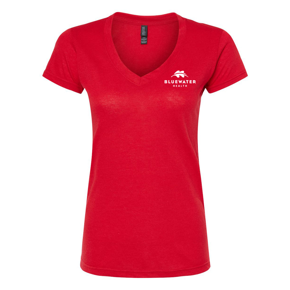 Bluewater Health Ladies' Deluxe Blend V-Neck T-Shirt