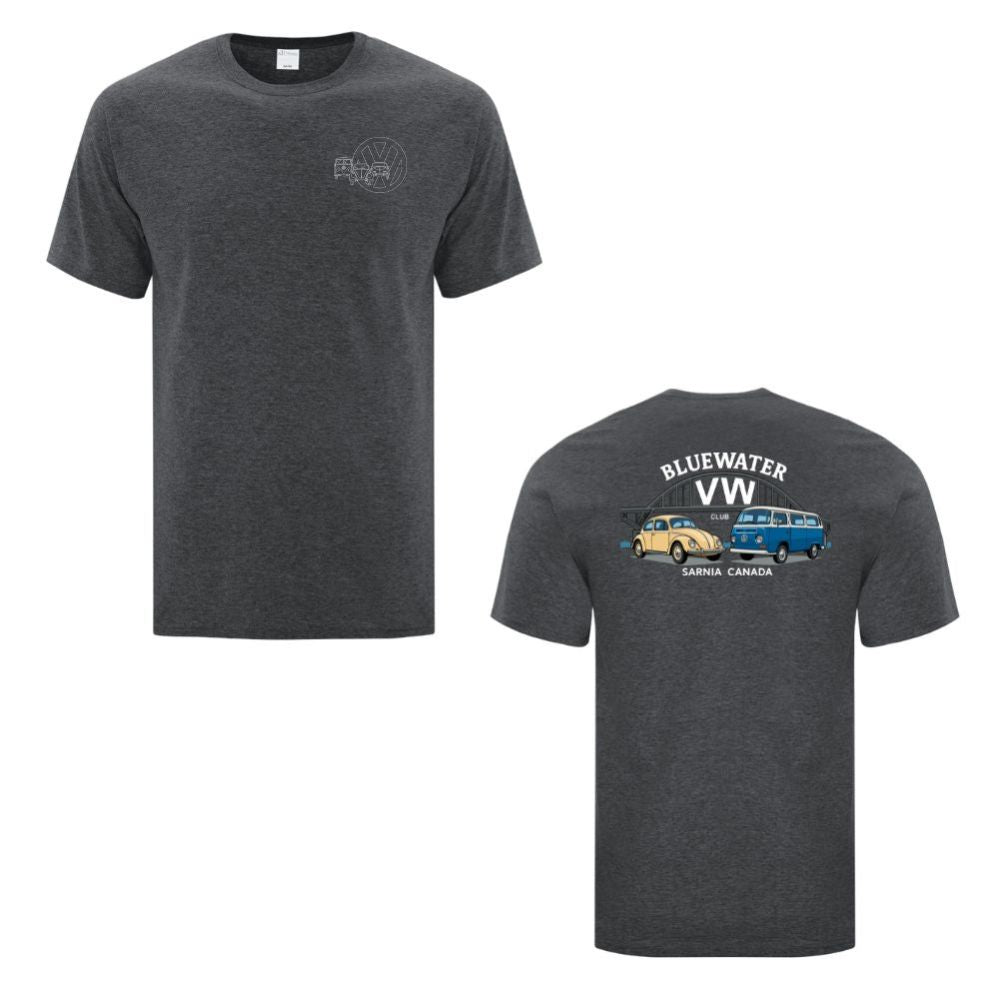 Bluewater Volkswagen Club Adult Cotton T-Shirt