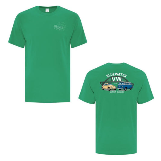 Bluewater Volkswagen Club Adult Cotton T-Shirt