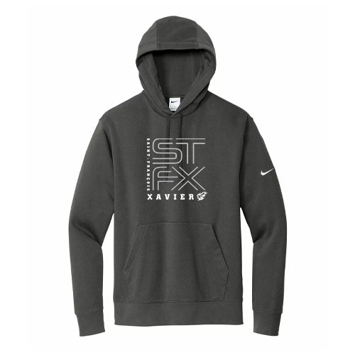 Saint-François-Xavier Adult Nike Club Fleece Sleeve Swoosh Pullover Hoodie