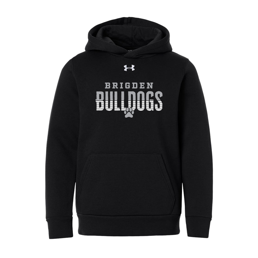 Brigden Youth Under Armour Team Icon Fleece Hooded Sweatshirt