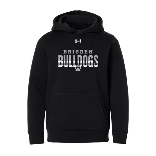 Brigden Youth Under Armour Team Icon Fleece Hooded Sweatshirt