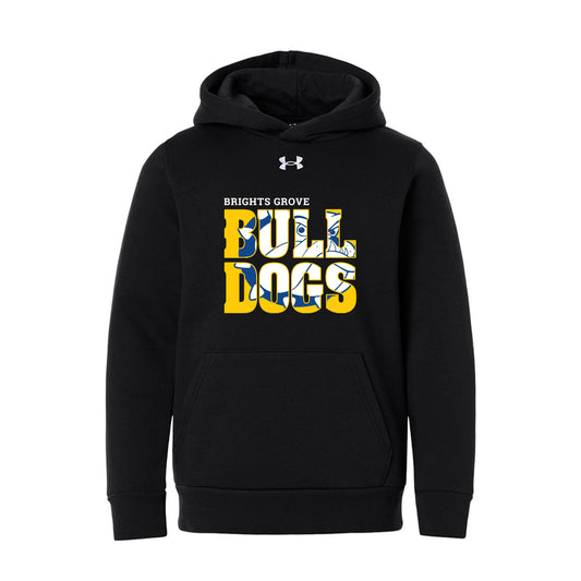 Brights Grove Youth Under Armour Team Icon Fleece Hooded Sweatshirt