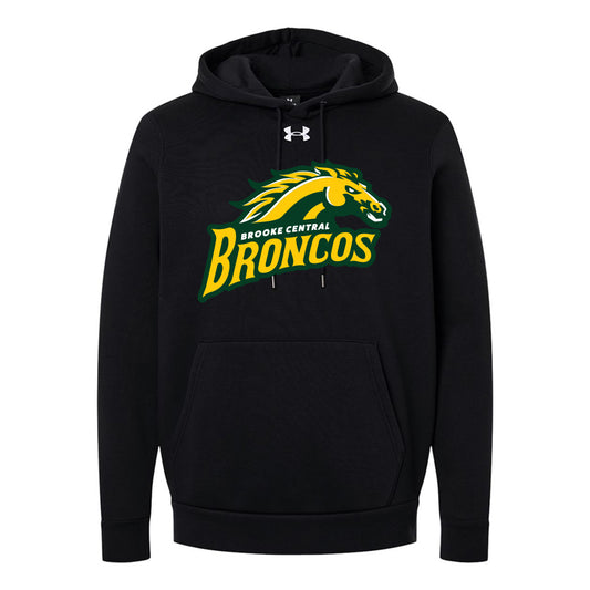 Brooke Central Adult Under Armour Team Icon Fleece Hooded Sweatshirt