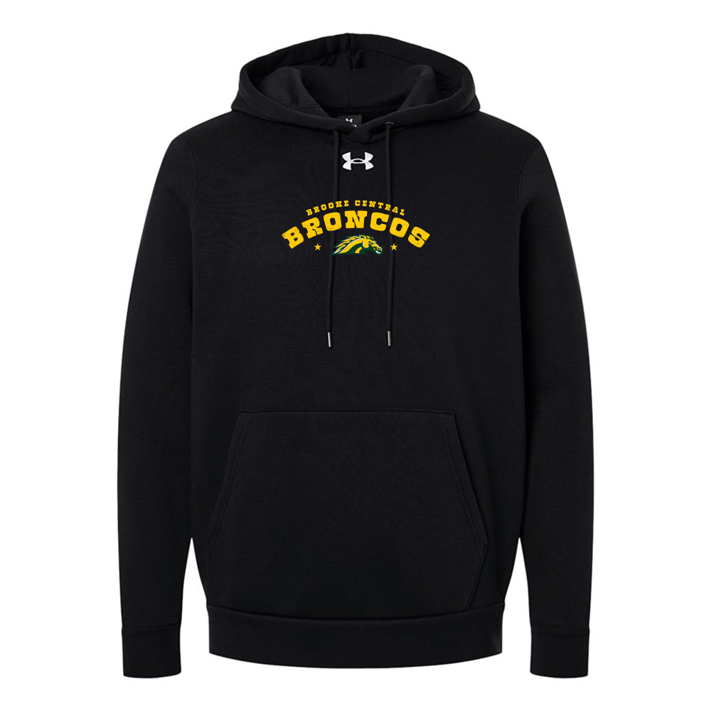 Brooke Central Adult Under Armour Team Icon Fleece Hooded Sweatshirt
