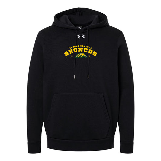 Brooke Central Adult Under Armour Team Icon Fleece Hooded Sweatshirt