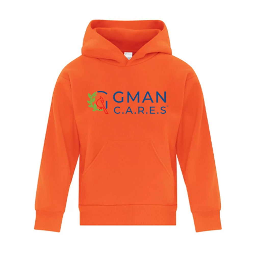 GMAN Cares Foundation Youth Everyday Fleece Hooded Sweatshirt