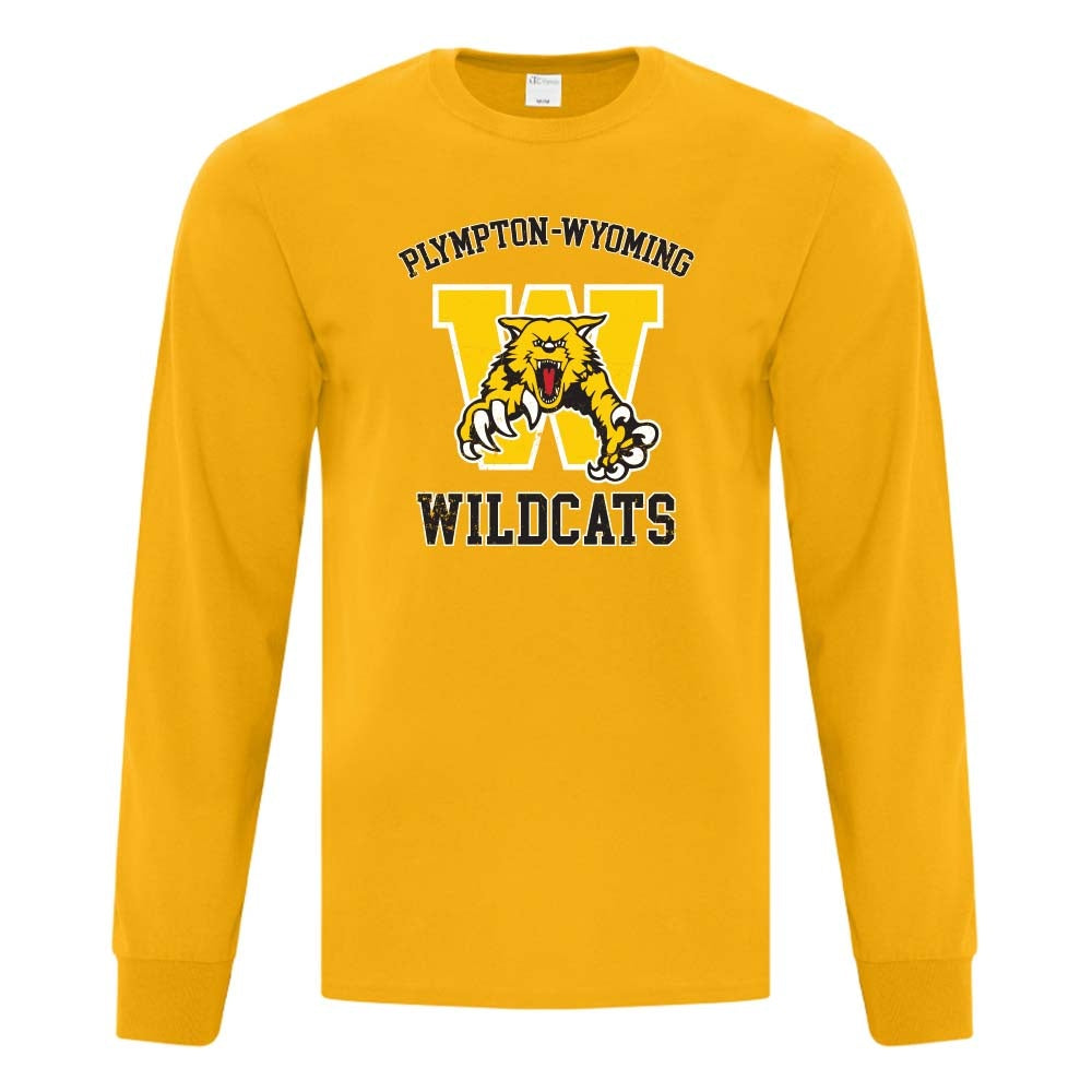 Plympton-Wyoming Adult Cotton Long Sleeve